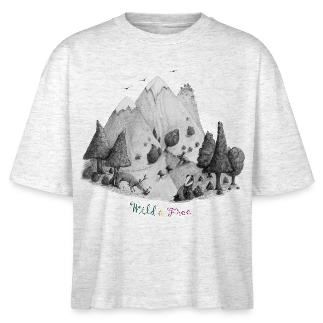 T-Shirt mit Illustration